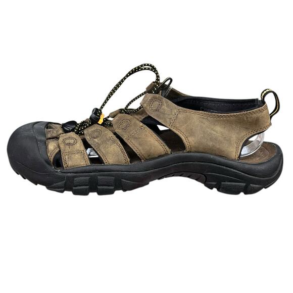 Keen Mens Brown Newport Leather Strappy Trail Hiking Sandal Size US 9 main image 8